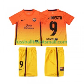 Fußballtrikots FC Barcelona A INIESTA 9 2012 2013 Retro Kinder Kurzarm Auswärts-trikot kaufen